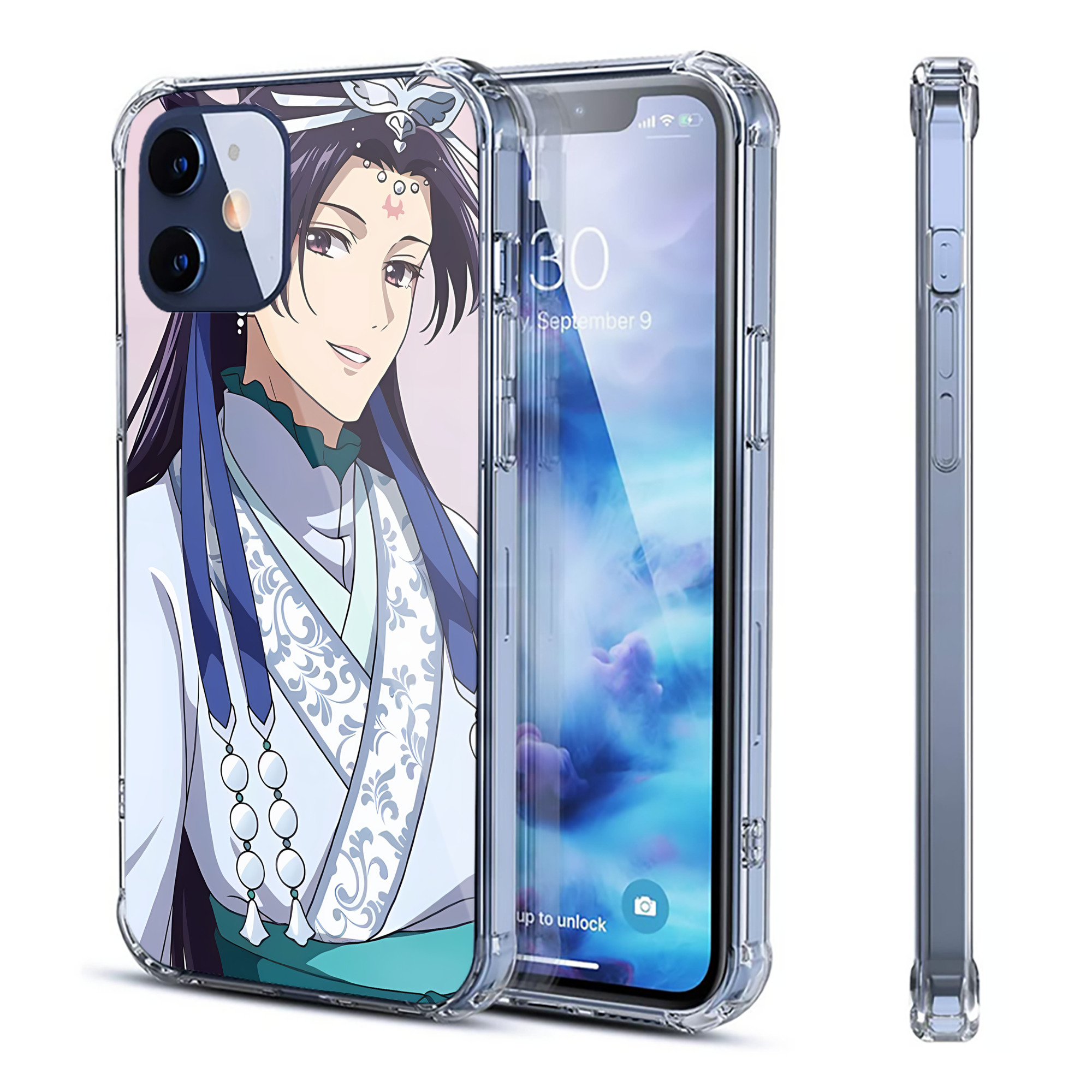 （画像用） 薬屋のひとりごと The Apothecary Diaries 【iPhone 12シリーズ対応】透明スマホケース（クリアソフトケース）